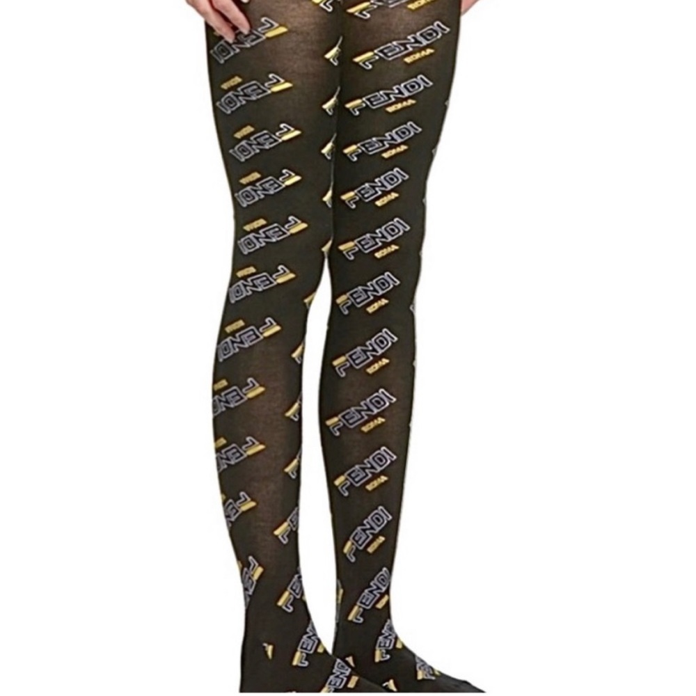 Fendi tights size 1 which is a size small